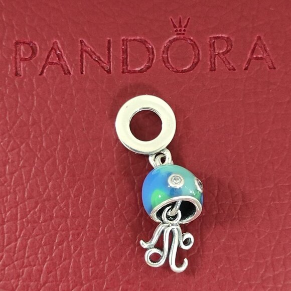 Pandora Jewelry - Pandora Color-Changing Jellyfish Dangle Charm Bracelet Pendant S925 Silver